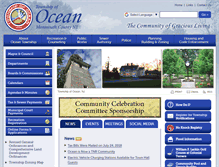 Tablet Screenshot of oceantwp.org